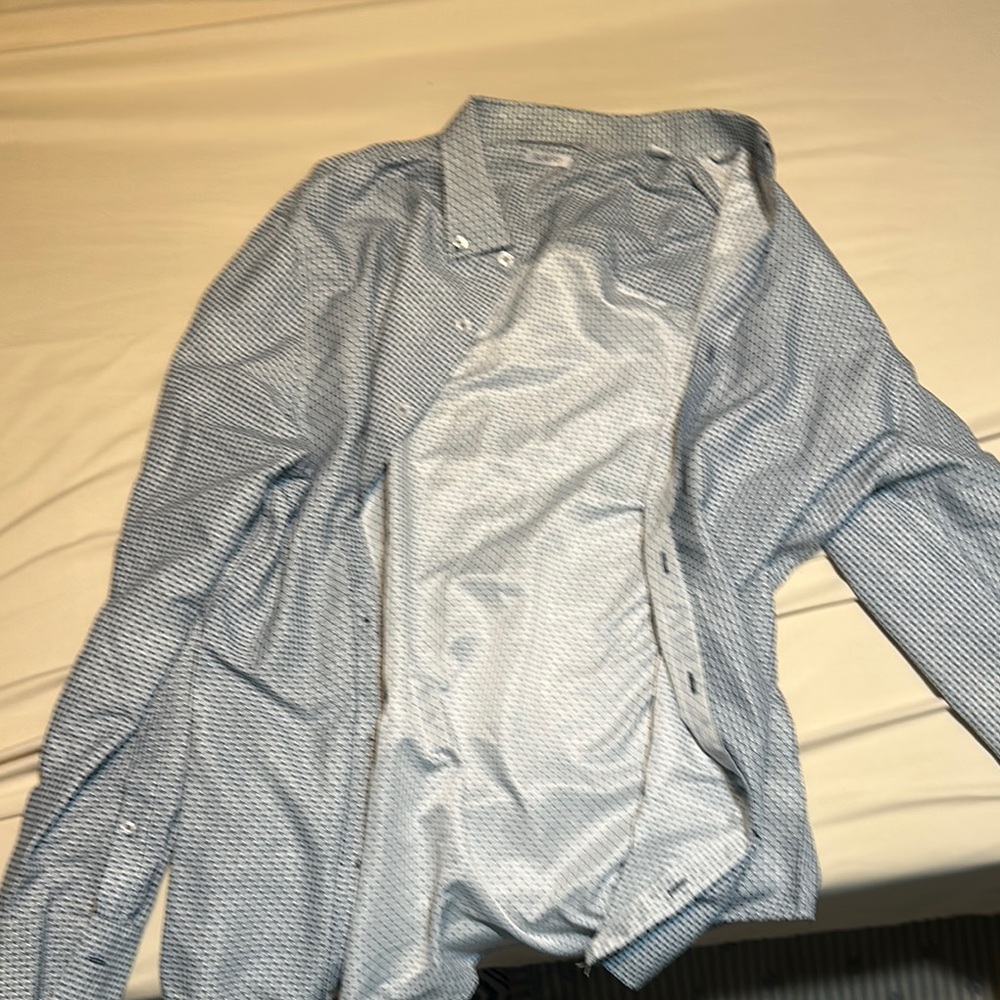 Men's Blue Button Down Shirt